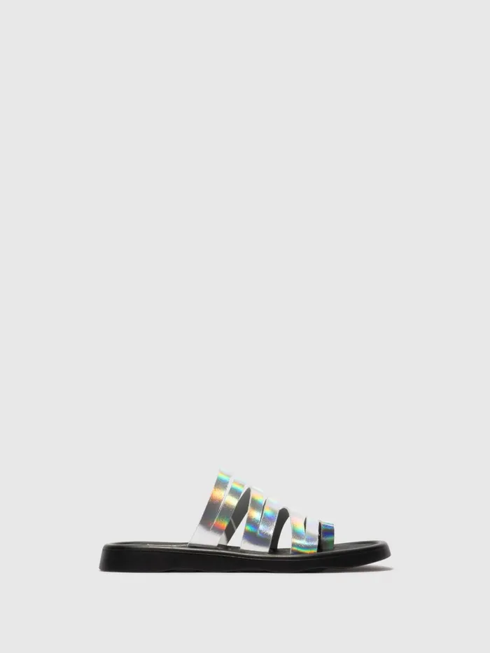 Slipon Sandals TARI062FLY SILVER Women Fly London Sandals