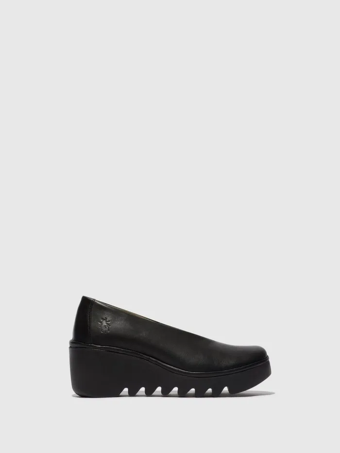 Slipon Shoes BESO246FLY BLACK Women Fly London Shoes