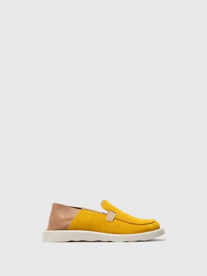 Slipon Shoes TEVI060FLY YELLOWTAUPE Women Fly London Shoes