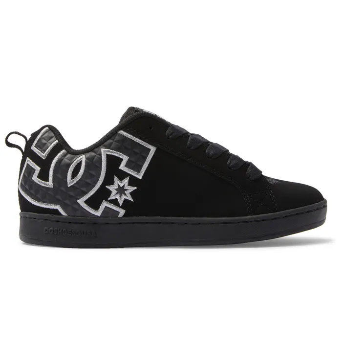 Sneakers DC Shoes Women Court Graffik Shoes battleshipgun metal