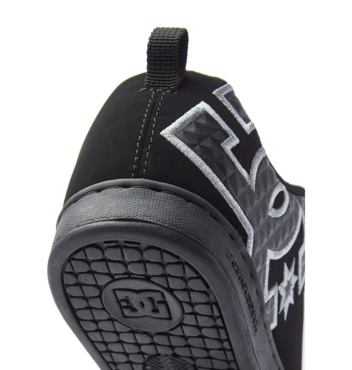 Sneakers DC Shoes Women Court Graffik Shoes battleshipgun metal