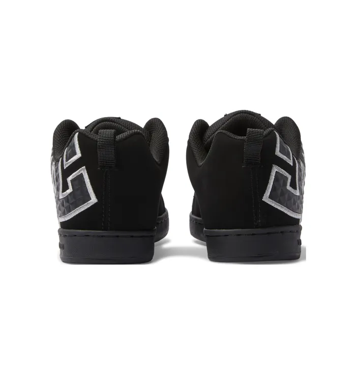 Sneakers DC Shoes Women Court Graffik Shoes battleshipgun metal