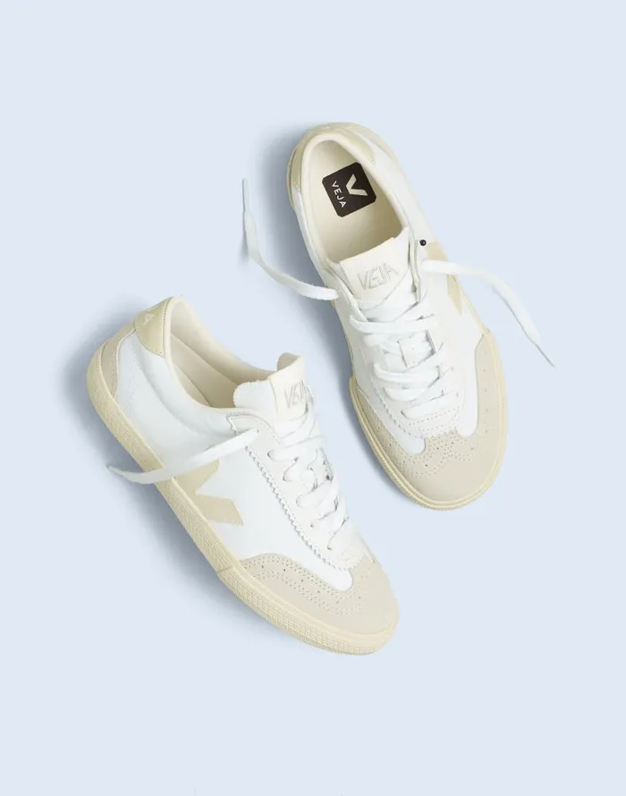 Sneakers Women Madewell Veja Volley Sneakers White Pierre