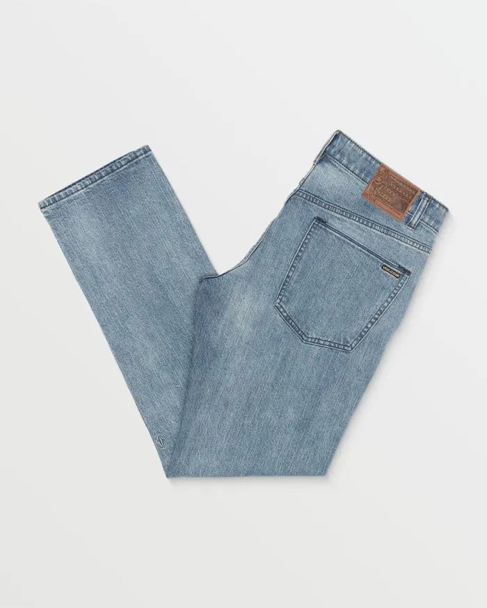 Solver Modern Fit Jeans 8211 Cali Blue Mens Volcom Jeans