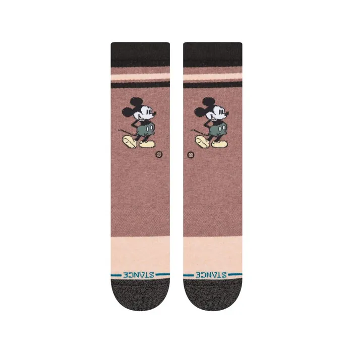Stance X Vintage Disney 2020 Crew Socks Mickey Mouse 8211 Multi MenWomen Stance Crew