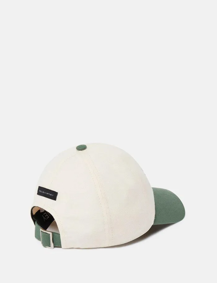 Stella McCartney Hats And Scarves Women SOS Embroidered Baseball Cap Ivorygreen Stella McCartney Hats And Scarves Women SOS Embroidered Baseball Cap Ivorygreen