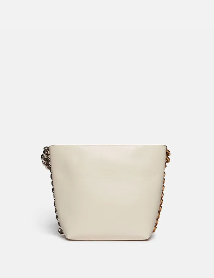 Stella McCartney Mini Bags And Clutches Women Frayme Bucket Bag Pure White Stella McCartney Mini Bags And Clutches Women Frayme Bucket Bag Pure White
