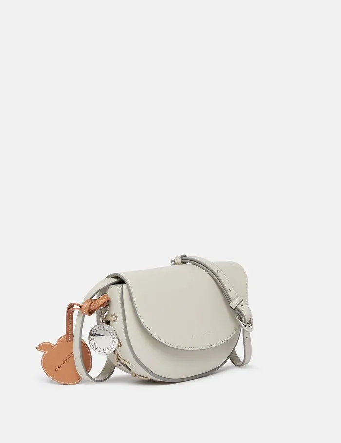 Stella McCartney Mini Bags And Clutches Women Frayme Whipstitch Small Shoulder Bag Clay White Stella McCartney Mini Bags And Clutches Women Frayme Whipstitch Small Shoulder Bag Clay White