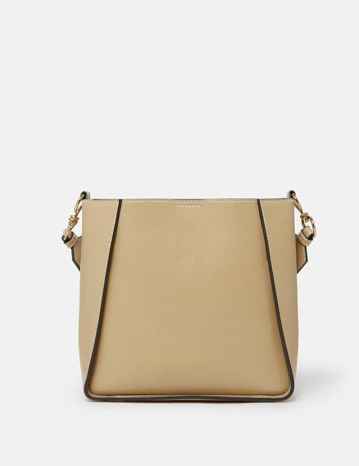 Stella McCartney Mini Bags And Clutches Women Logo Square Crossbody Bag Butter Yellow Stella McCartney Mini Bags And Clutches Women Logo Square Crossbody Bag Butter Yellow
