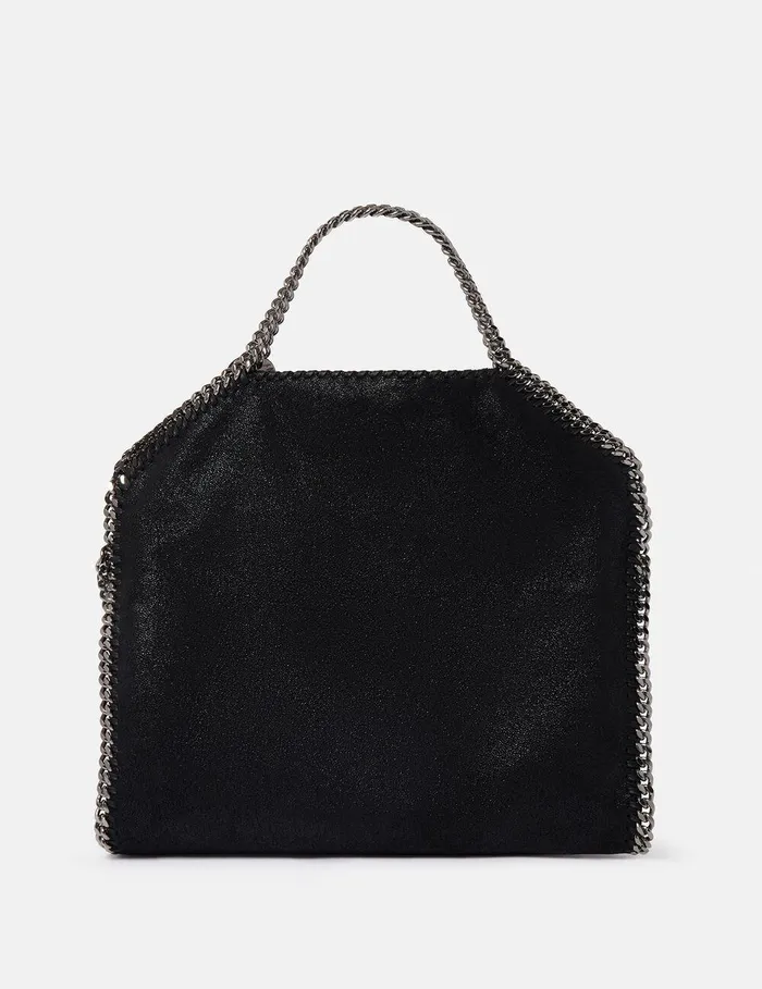 Stella McCartney TopHandle Bags Women Falabella FoldOver Tote Black Stella McCartney TopHandle Bags Women Falabella FoldOver Tote Black