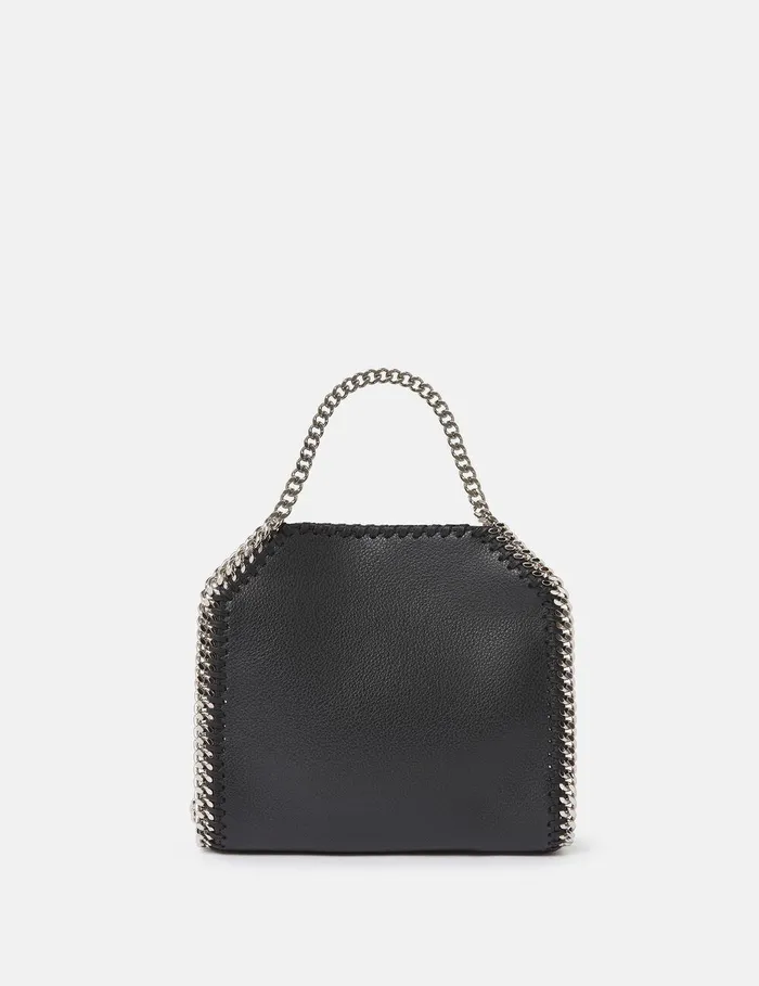 Stella McCartney TopHandle Bags Women Falabella Tiny Tote Bag Black Stella McCartney TopHandle Bags Women Falabella Tiny Tote Bag Black
