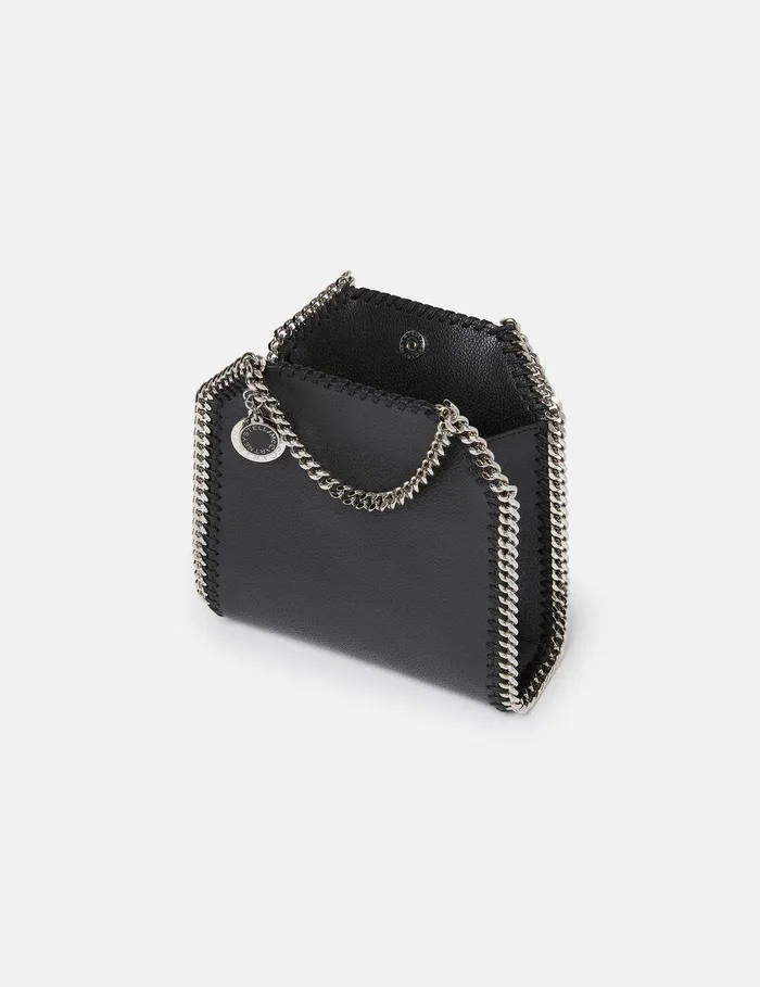 Stella McCartney TopHandle Bags Women Falabella Tiny Tote Bag Black Stella McCartney TopHandle Bags Women Falabella Tiny Tote Bag Black