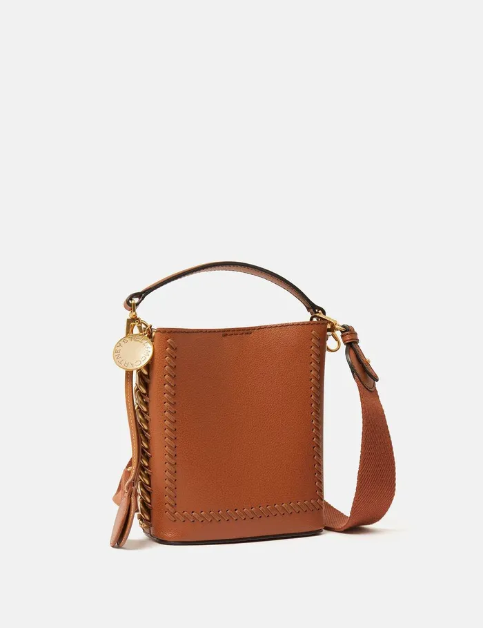 Stella McCartney TopHandle Bags Women Frayme MIRUM Mini Square Bucket Bag Brandy Stella McCartney TopHandle Bags Women Frayme MIRUM Mini Square Bucket Bag Brandy