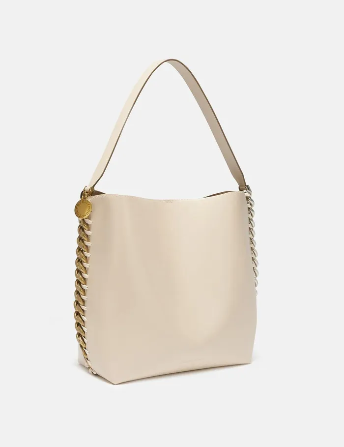 Stella McCartney TopHandle Bags Women Frayme Tote Bag Pure White Stella McCartney TopHandle Bags Women Frayme Tote Bag Pure White