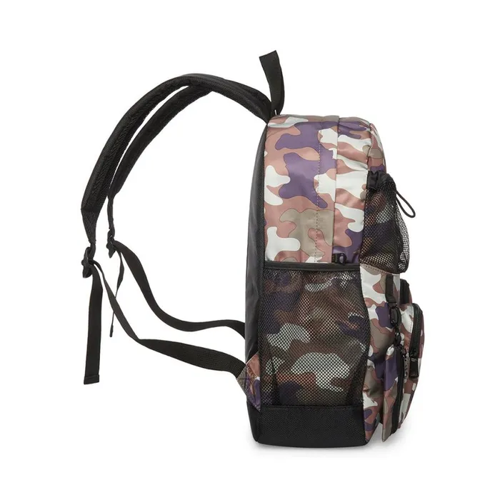 Steve Madden Backpack With Clipp Off Pouch Camo Black Womens Belt Bags and Backpacks Steve Madden Backpack With Clipp Off Pouch Camo Black Womens Belt Bags and Backpacks