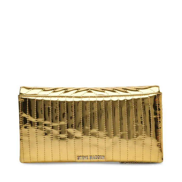 Steve Madden Bsiri Gold Womens Shoulder Bags Steve Madden Bsiri Gold Womens Shoulder Bags