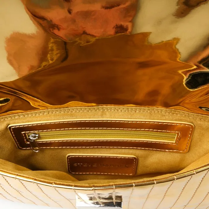 Steve Madden Bsiri Gold Womens Shoulder Bags Steve Madden Bsiri Gold Womens Shoulder Bags