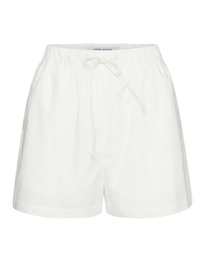 Steve Madden Button Down Short Set White Womens Bottoms Steve Madden Button Down Short Set White Womens Bottoms
