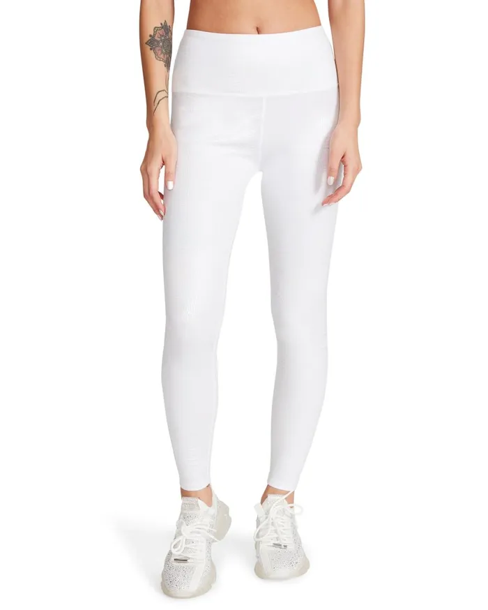 Steve Madden Iridescent Legging White Womens Lounge and Active Steve Madden Iridescent Legging White Womens Lounge and Active