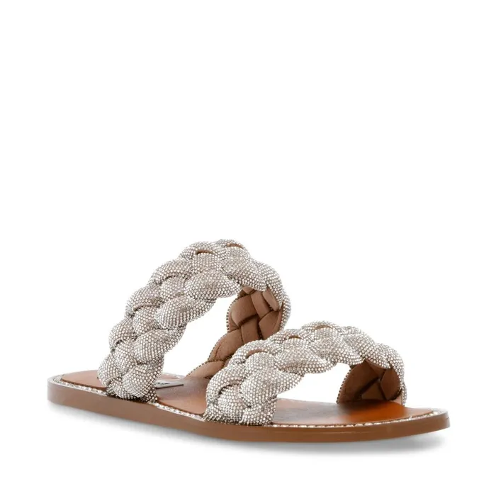 Steve Madden Newbie Rhinestones Womens Sandals