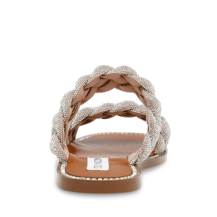 Steve Madden Newbie Rhinestones Womens Sandals