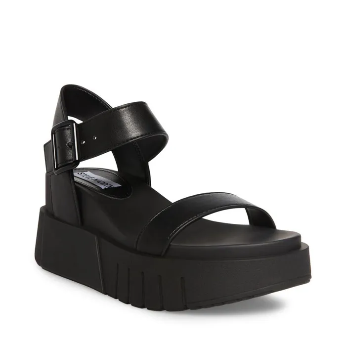 Steve Madden Pastry Black Womens Sandals Steve Madden Pastry Black Womens Sandals