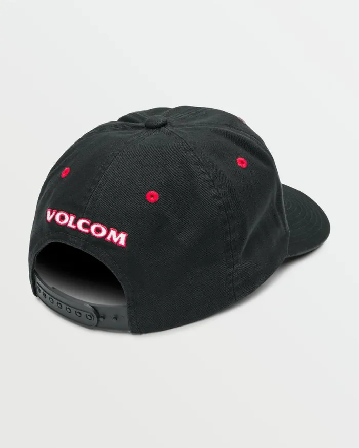 Stone Bone Adjustable Hat 8211 Stealth Mens Volcom Hats and Beanies