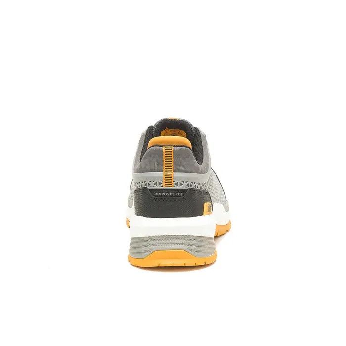 Streamline 20 Composite Toe Work Shoe Medium Charcoalpaloma Men Cat Footwear Shoes