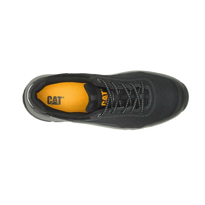 Streamline 20 Mesh Composite Toe Work Shoe Black Men Cat Footwear Shoes