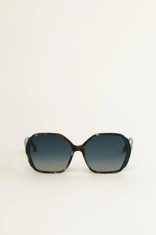 Sunglasses Lizzie Blue Women Baandsh Eyewear