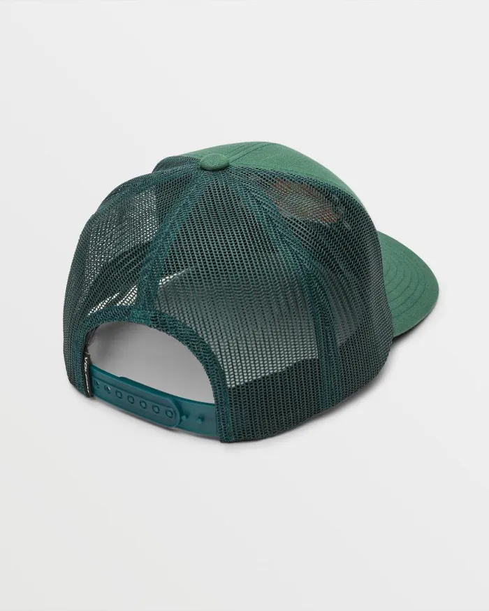 Sunset Tripper Trucker Hat 8211 Evergreen Mens Volcom Accessories