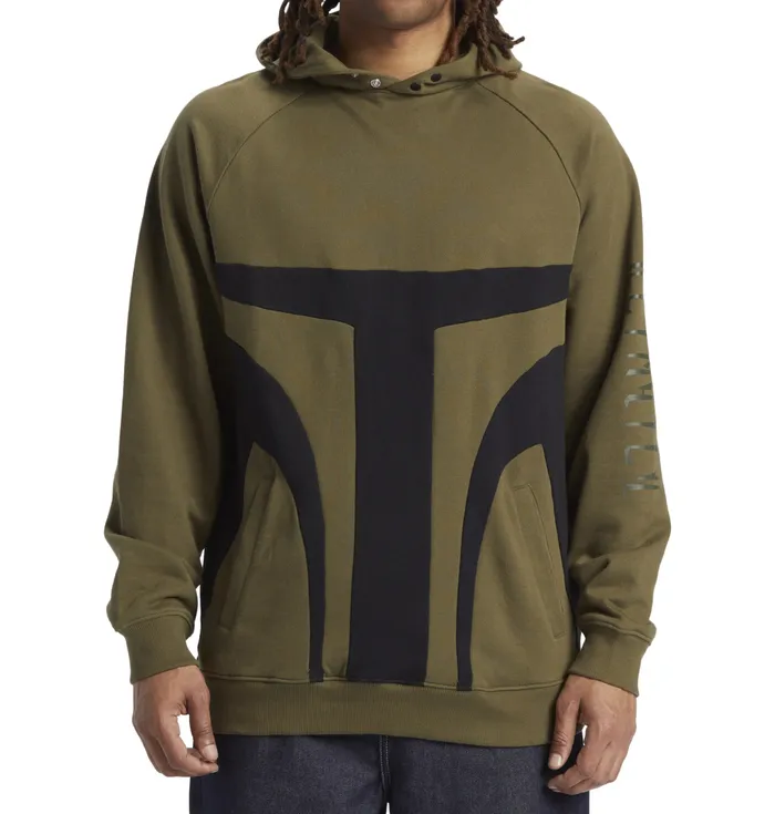 Sweatshirts and Hoodies Star Wars DC Mando Hoodie ivy green black 8211 DC Shoes Men