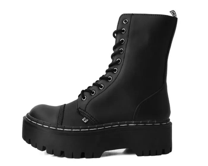 TUK Shoes Boots Men Black TUKskin 10Eye Double Decker Boot TUK Shoes Boots Men Black TUKskin 10Eye Double Decker Boot