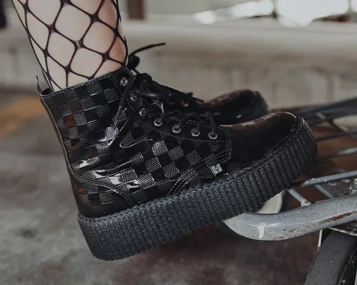 TUK Shoes Boots Women Black TUKskin Vegan Viva Mondo Boots TUK Shoes Boots Women Black TUKskin Vegan Viva Mondo Boots