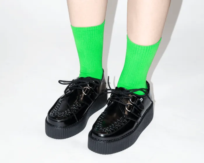 TUK Shoes MultiPack Adult 5 Pack Multi Color Crew Sock