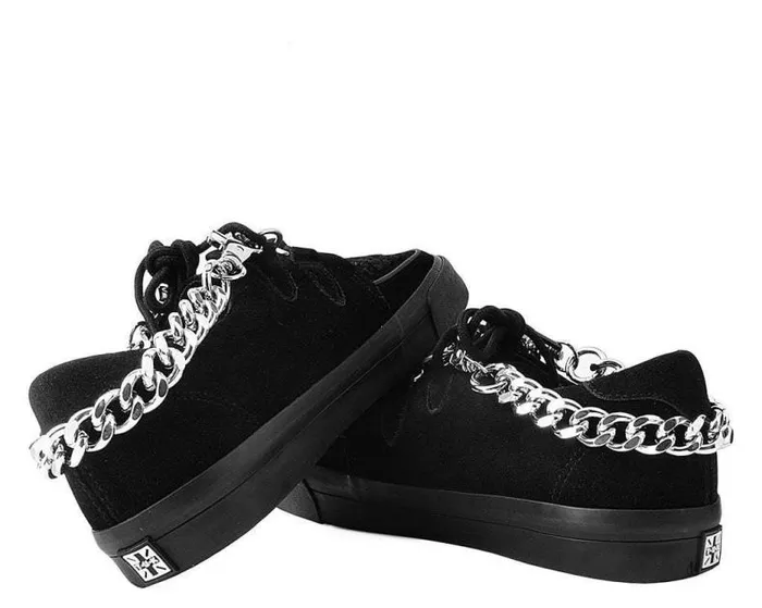 TUK Shoes Shoe Accessories Adult Silver Metal Chain Hook On Shoe Straps