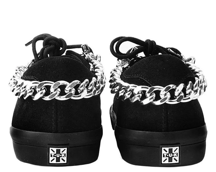 TUK Shoes Shoe Accessories Adult Silver Metal Chain Hook On Shoe Straps