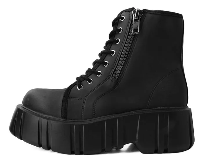 TUK Shoes Vegan Men Black 8Eye Anarchic Airship Boot TUK Shoes Vegan Men Black 8Eye Anarchic Airship Boot