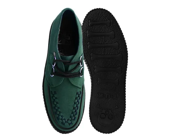 TUK Shoes Vegan Men Dark Cedar Viva Mondo Creeper TUK Shoes Vegan Men Dark Cedar Viva Mondo Creeper