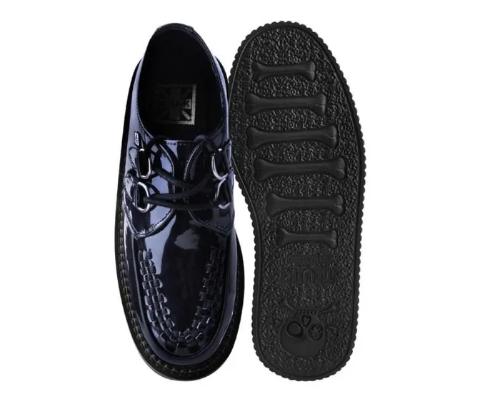 TUK Shoes Vegan Women Black Patent Classic Stratocreeper TUK Shoes Vegan Women Black Patent Classic Stratocreeper
