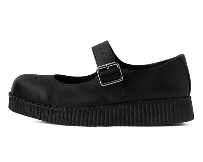 TUK Shoes Vegan Women Black TUKskin Viva Low Mary Jane TUK Shoes Vegan Women Black TUKskin Viva Low Mary Jane