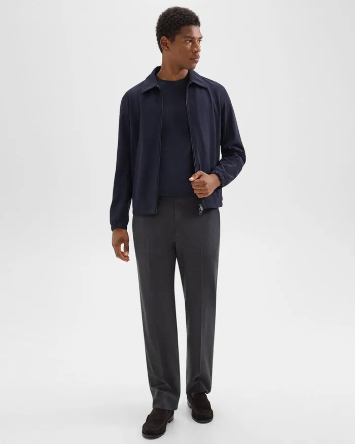 Theory Brody Jacket In Precision Ponte Baltic Men Blazers Jackets Theory Brody Jacket In Precision Ponte Baltic Men Blazers Jackets