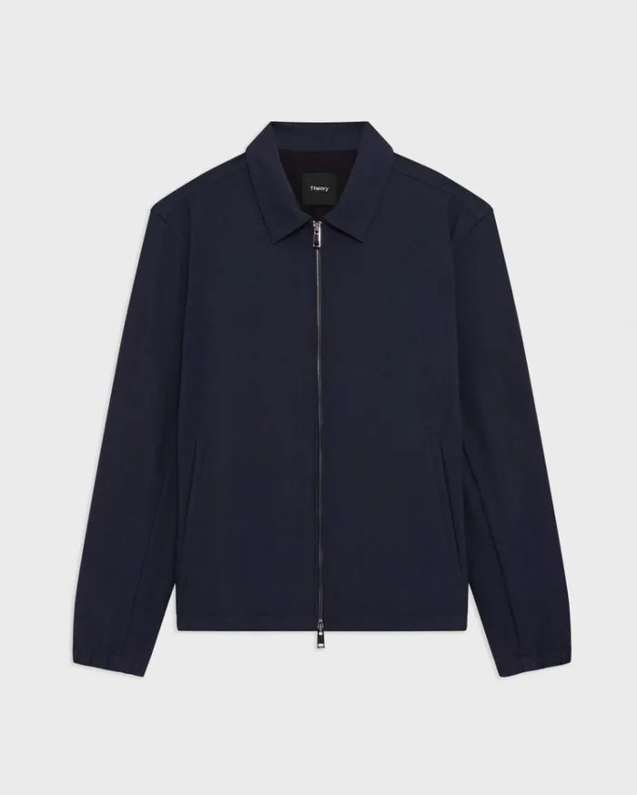 Theory Brody Jacket In Precision Ponte Baltic Men Blazers Jackets Theory Brody Jacket In Precision Ponte Baltic Men Blazers Jackets