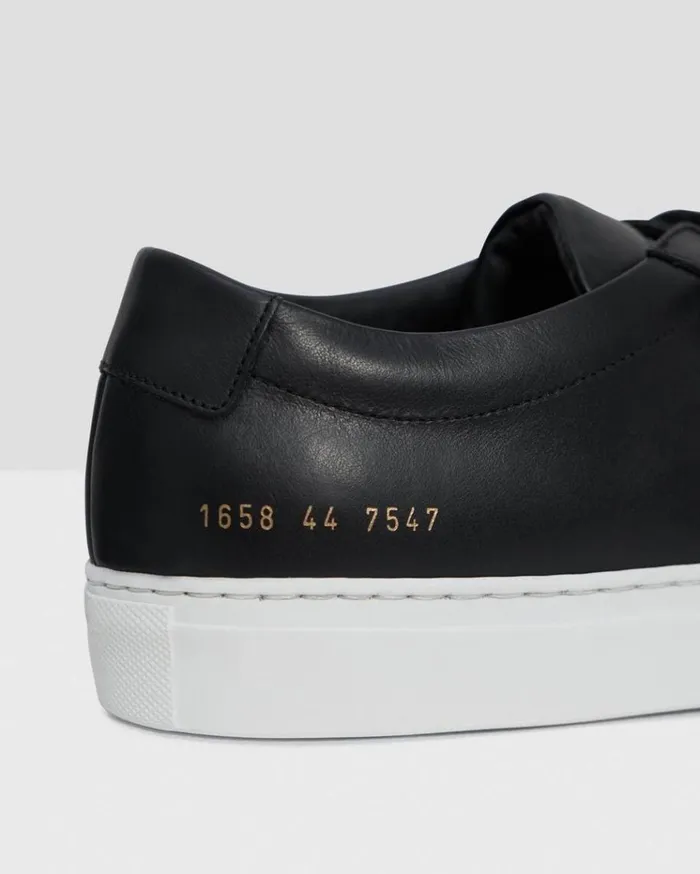 Theory Common Projects Mens Original Achilles Sneakers Black Men Shoes Theory Common Projects Mens Original Achilles Sneakers Black Men Shoes