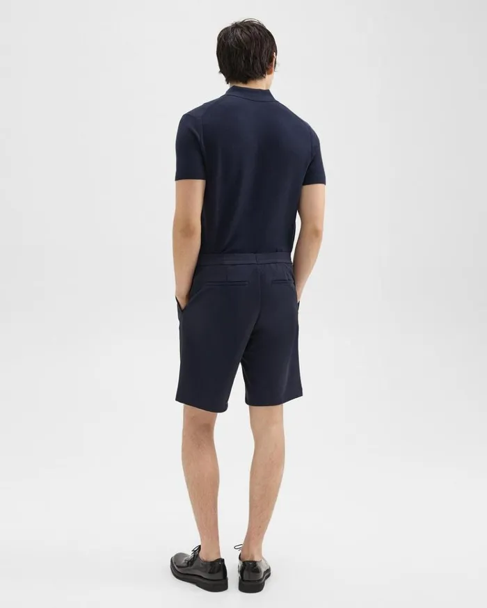 Theory Curtis 9 Drawstring Short In Precision Ponte Baltic Men Shorts Theory Curtis 9 Drawstring Short In Precision Ponte Baltic Men Shorts