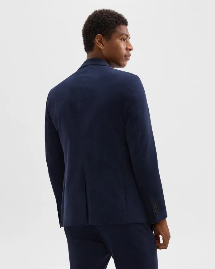 Theory Morton Blazer In Stretch Corduroy Baltic Men Blazers Jackets Theory Morton Blazer In Stretch Corduroy Baltic Men Blazers Jackets