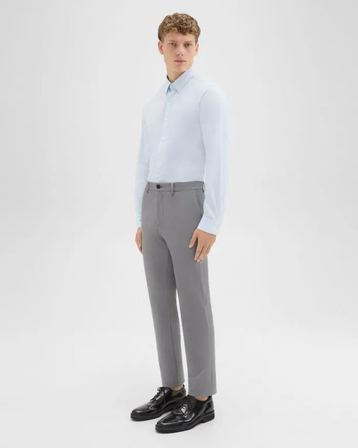 Theory Zaine Pant In Precision Ponte Stone Men Pants Theory Zaine Pant In Precision Ponte Stone Men Pants