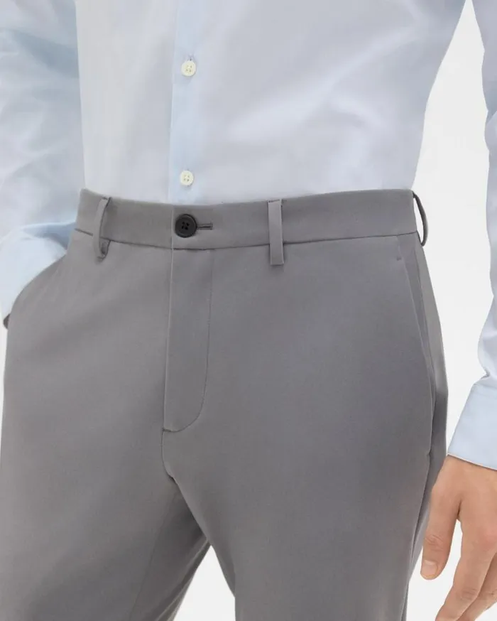 Theory Zaine Pant In Precision Ponte Stone Men Pants Theory Zaine Pant In Precision Ponte Stone Men Pants