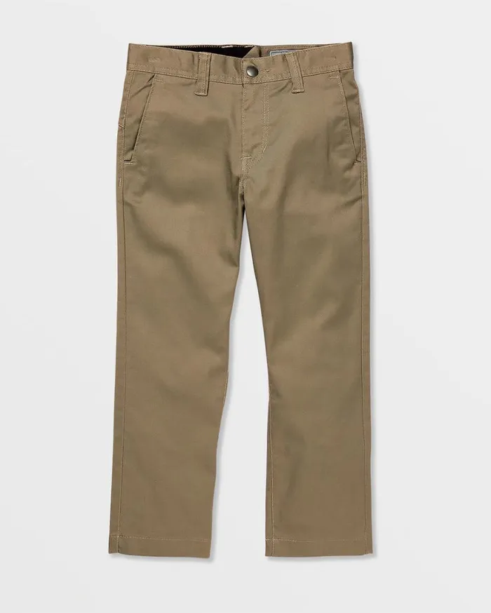 Toddler Boys Frickin Modern Stretch Pants 8211 Khaki Kids Volcom Pants