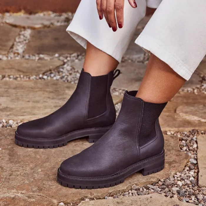 Toms Boots and Booties Bennet Boot Water Resistant All Black Nubuck Leather 8211 Women Toms Boots and Booties Bennet Boot Water Resistant All Black Nubuck Leather 8211 Women